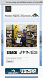 Mobile Screenshot of mountainregionallibrary.org